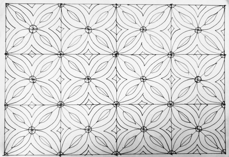 Detail Menggambar Batik Sederhana Nomer 32