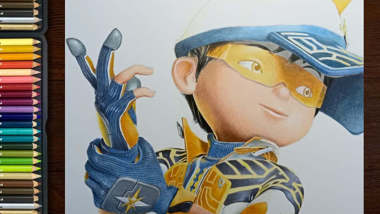 Detail Menggambar Boboiboy Nomer 26