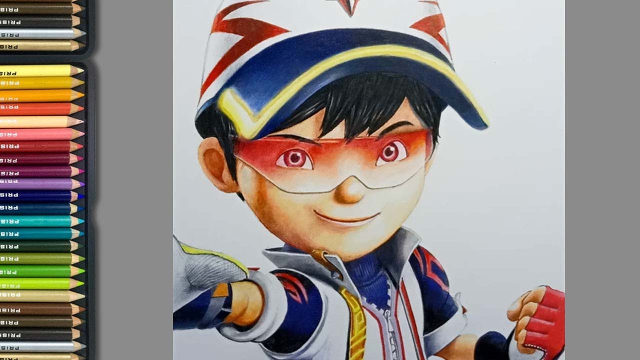 Detail Menggambar Boboiboy Nomer 47