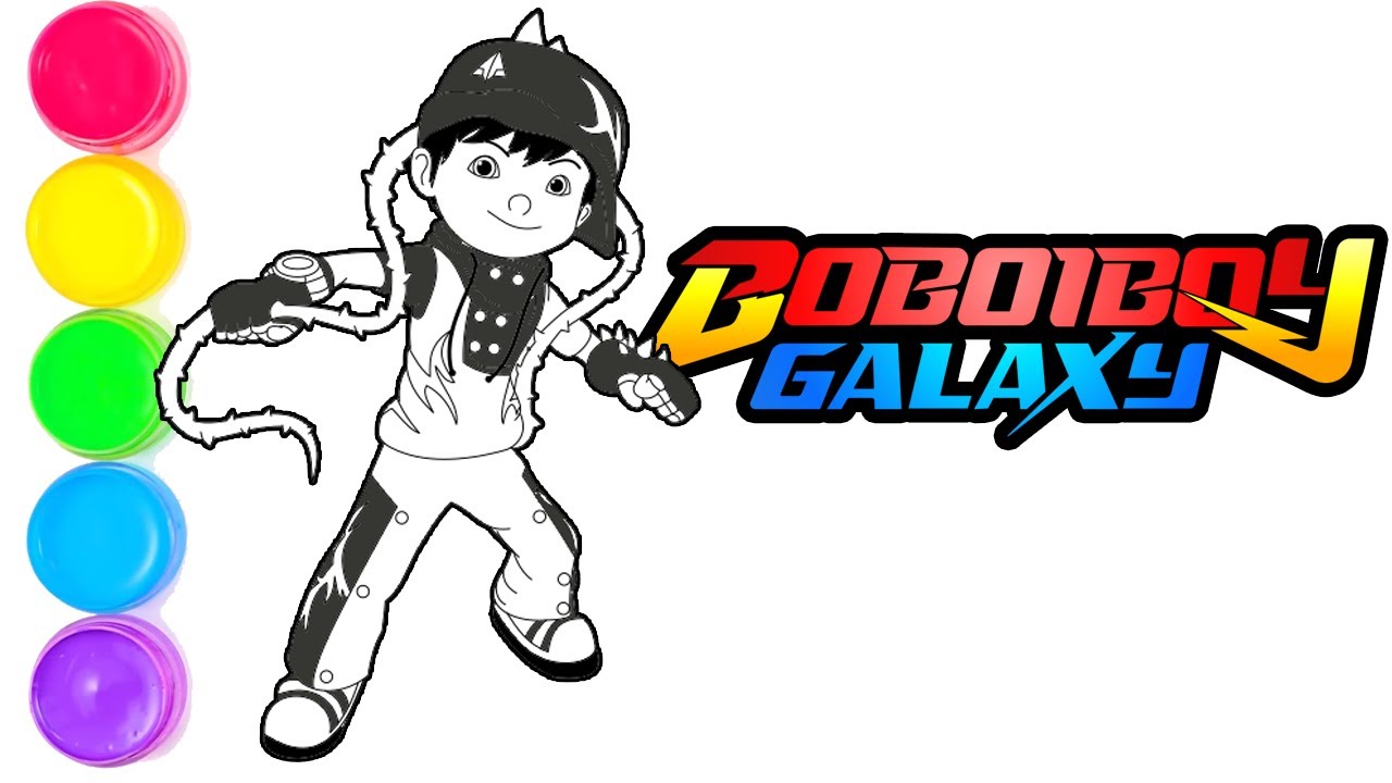Detail Menggambar Boboiboy Galaxy Nomer 13