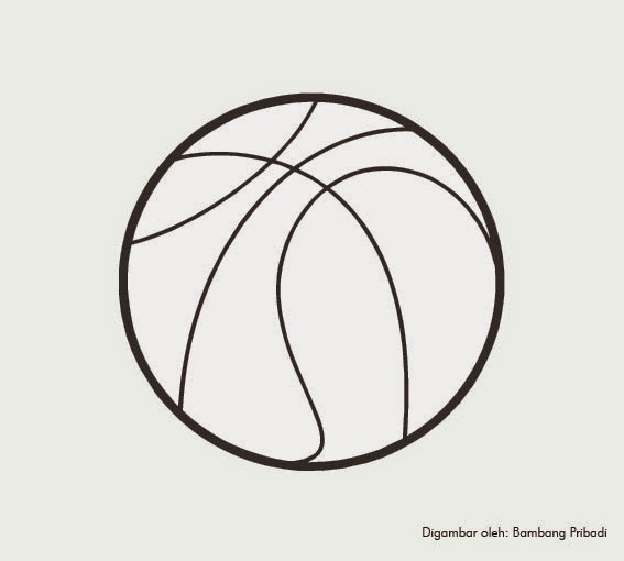 Detail Menggambar Bola Basket Nomer 20