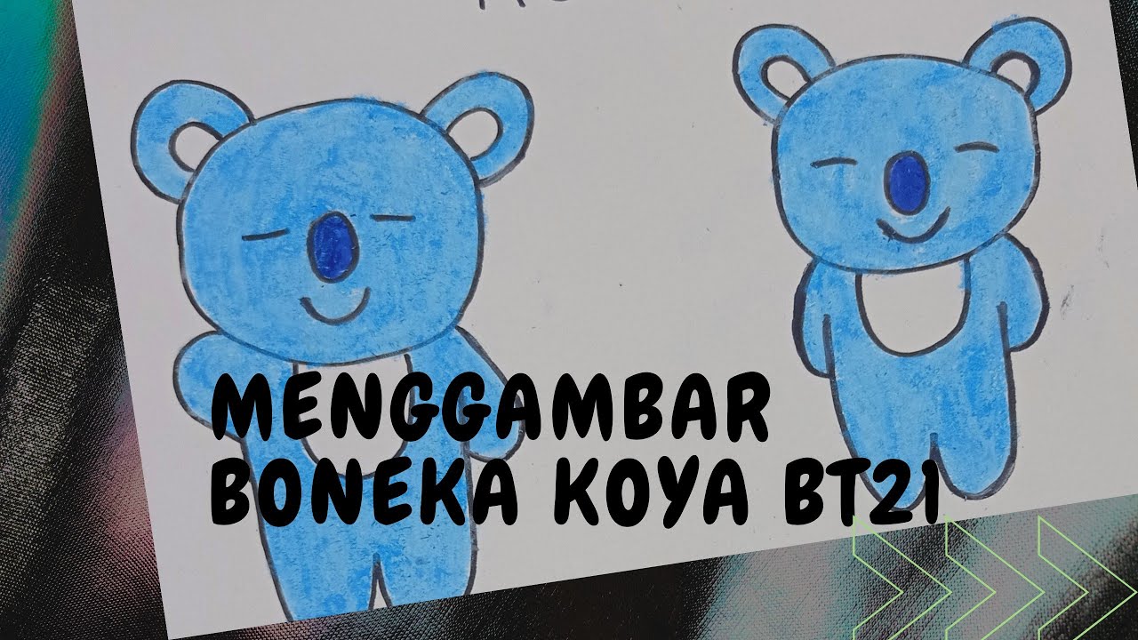 Detail Menggambar Boneka Bt21 Nomer 47