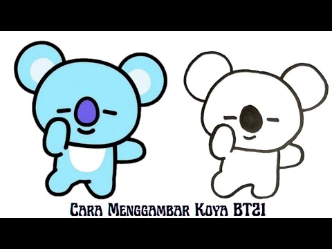 Detail Menggambar Bt21 Nomer 17