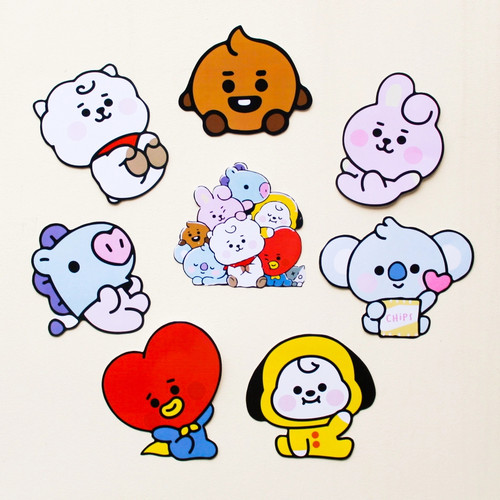 Detail Menggambar Bt21 Nomer 37