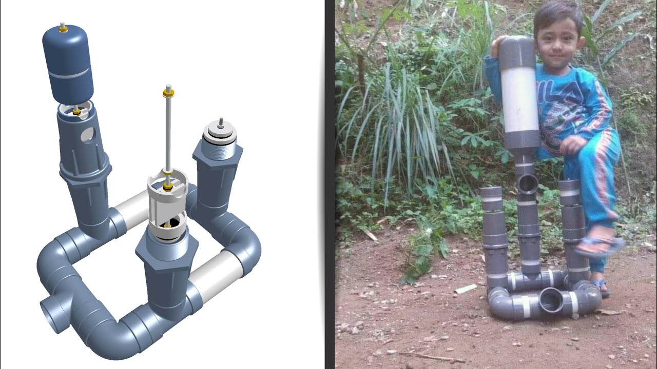 Desain Pompa Hidram - KibrisPDR