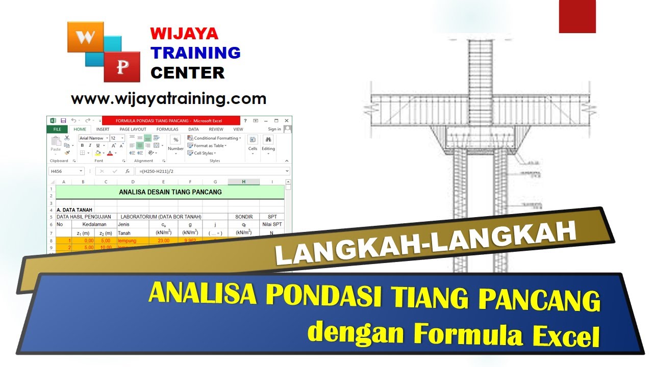 Detail Desain Pondasi Cerucuk Nomer 18