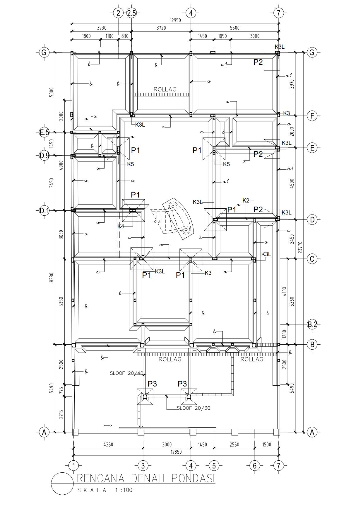 Detail Desain Pondasi Rumah 2 Lantai Nomer 29