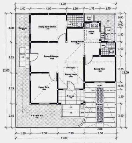 Detail Desain Pondasi Rumah Minimalis 3 Kamar Nomer 25