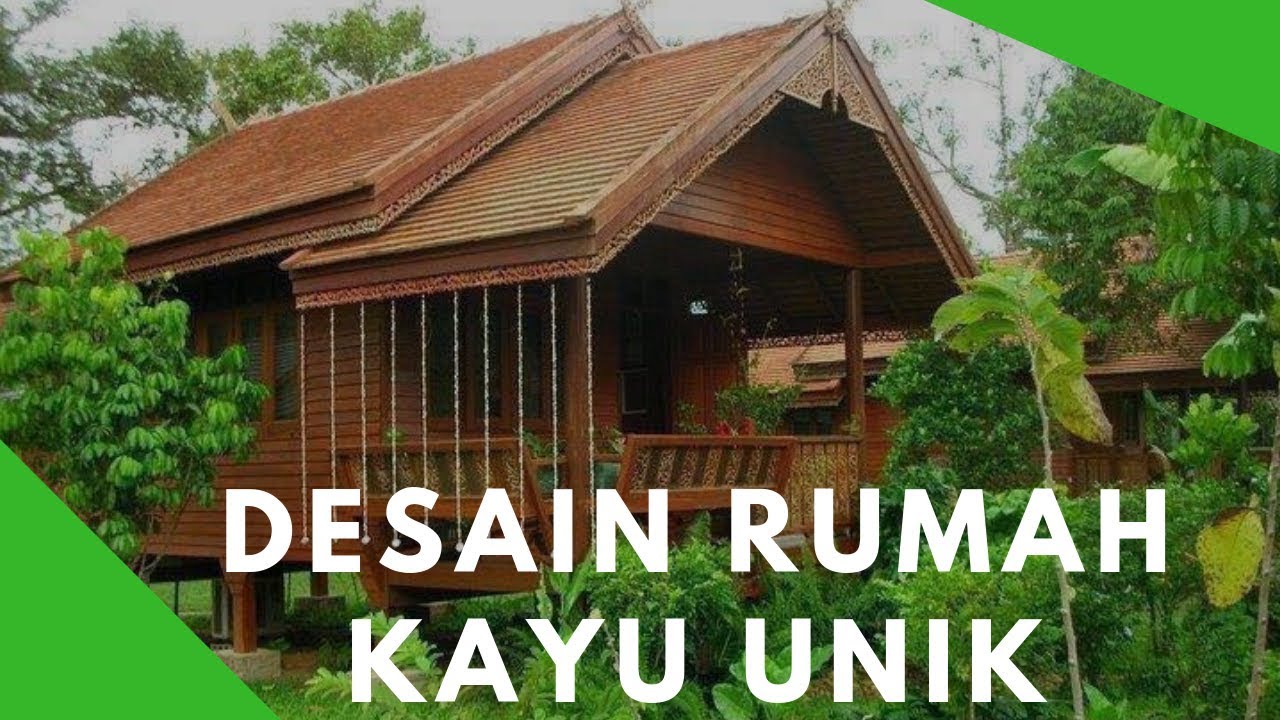 Detail Desain Pondok Kayu Nomer 37