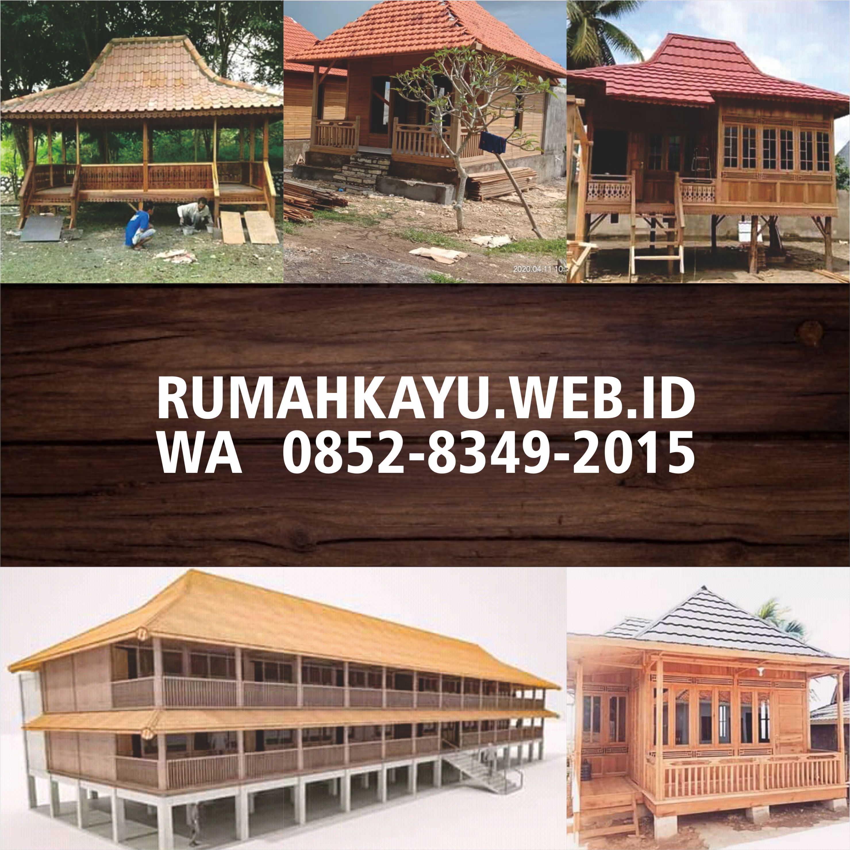 Detail Desain Pondok Kayu Sederhana Nomer 34