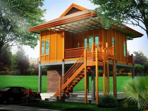 Detail Desain Pondok Kebun Nomer 18