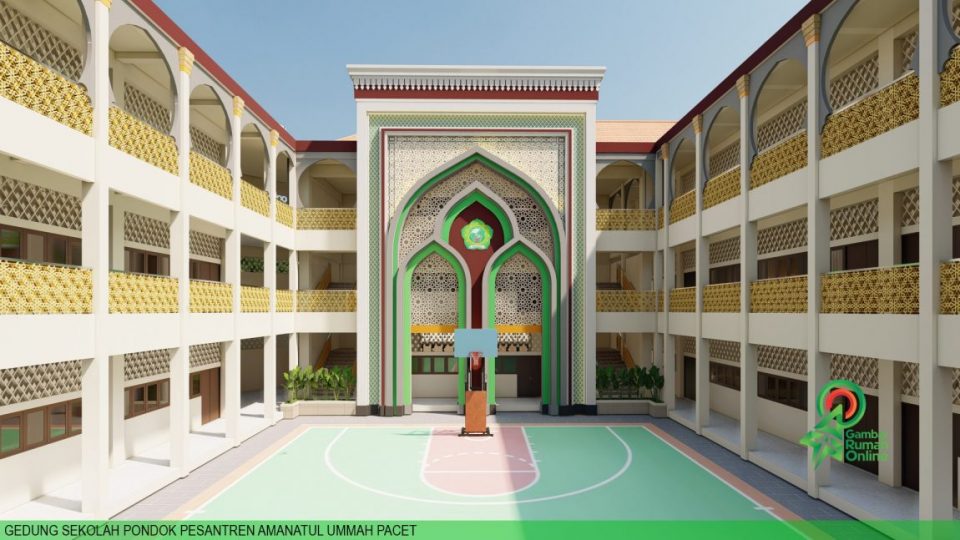 Detail Desain Pondok Pesantren Nomer 2