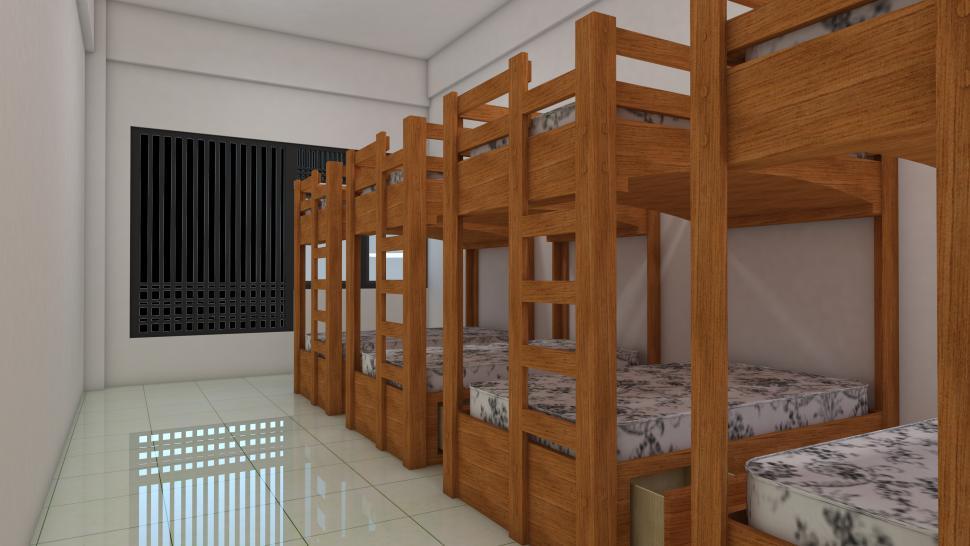 Detail Desain Pondok Pesantren Modern Nomer 41