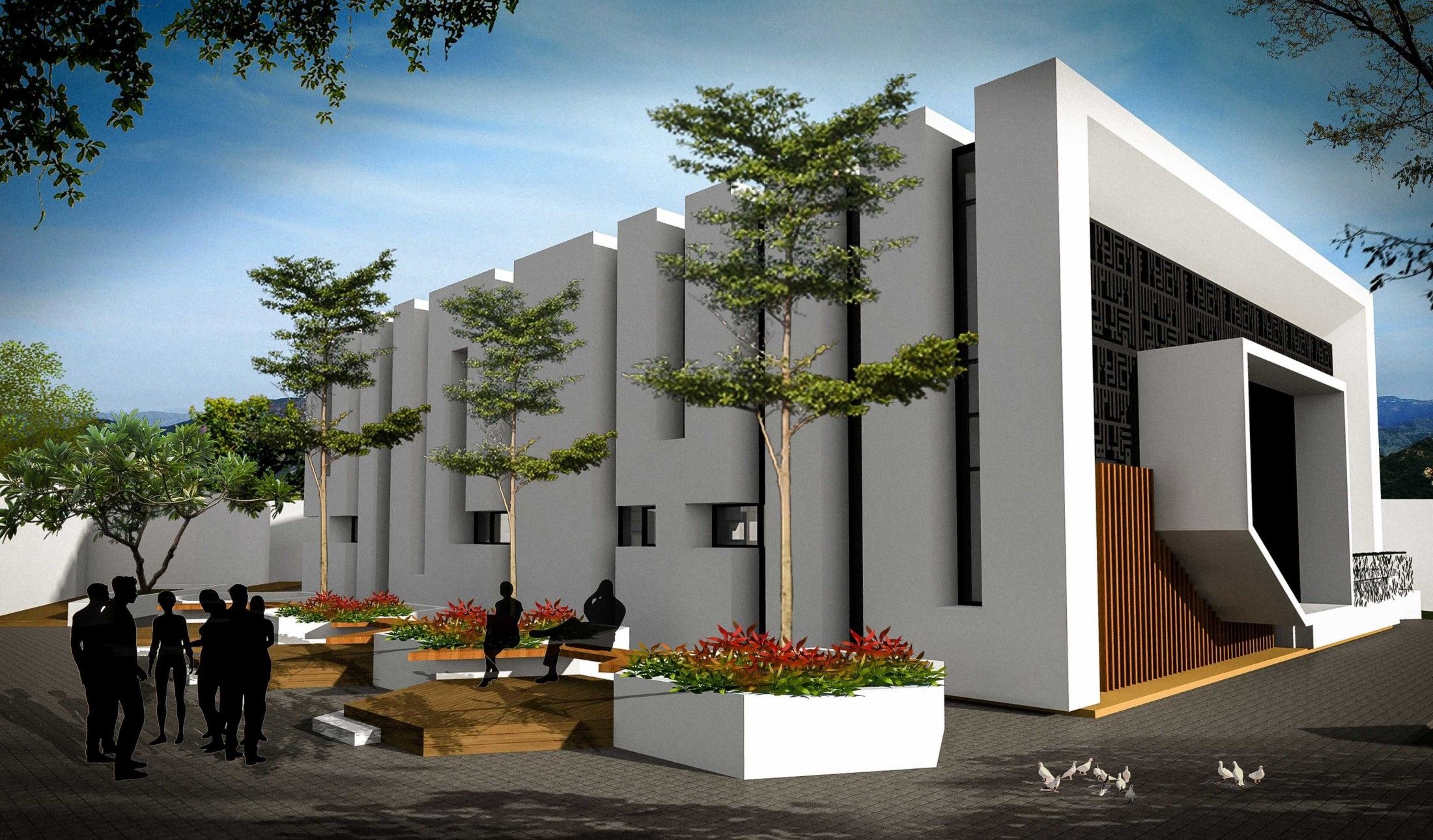 Detail Desain Pondok Pesantren Sederhana Nomer 20