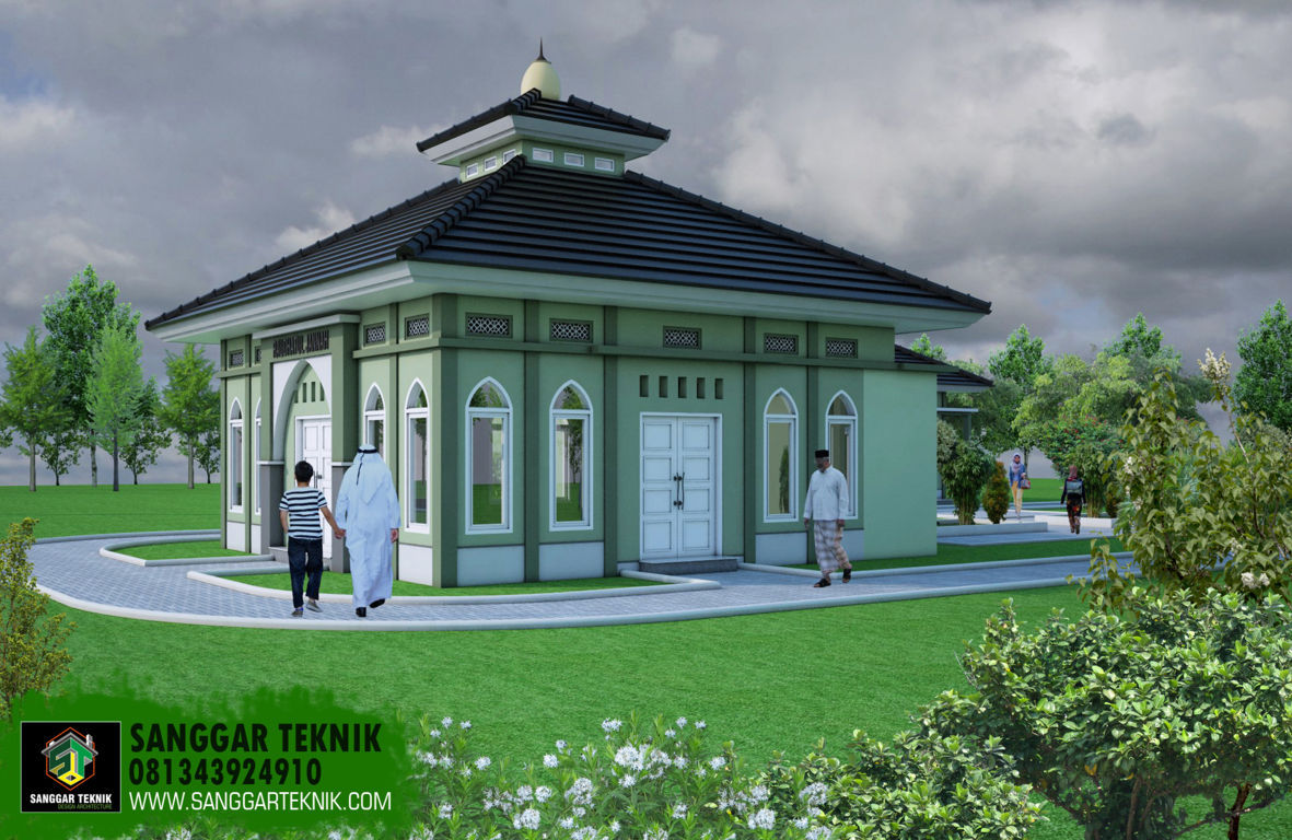 Detail Desain Pondok Pesantren Sederhana Nomer 27