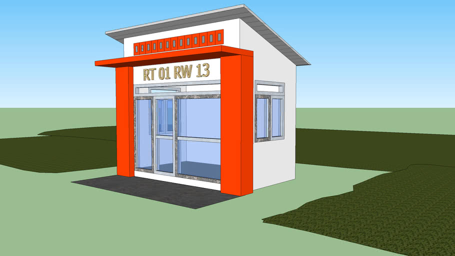 Detail Desain Pos Kamling Nomer 2