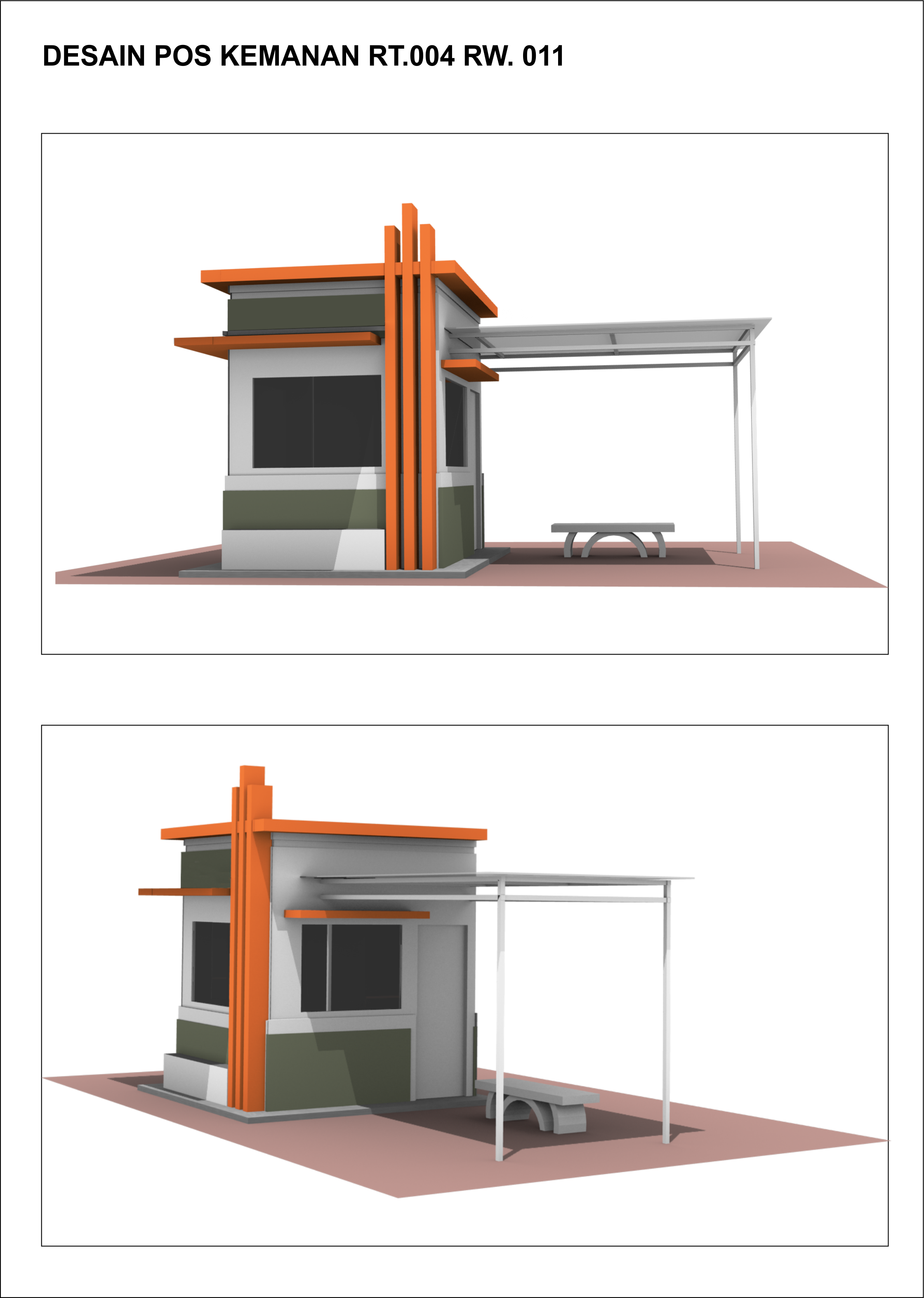 Detail Desain Pos Kamling Nomer 14