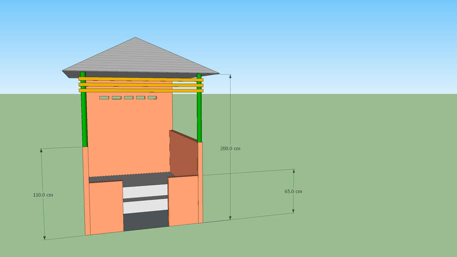 Detail Desain Pos Kamling Nomer 18