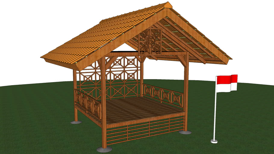 Detail Desain Pos Kamling Nomer 28