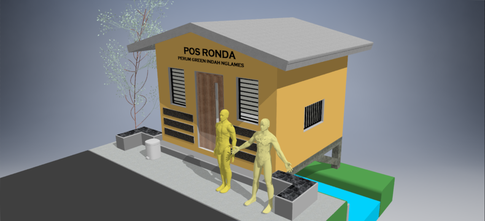 Detail Desain Pos Kamling Nomer 40