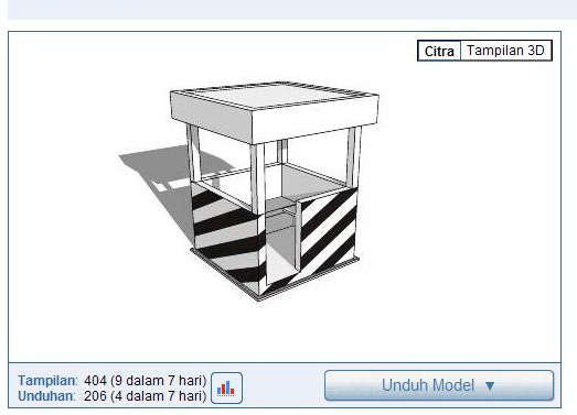 Detail Desain Pos Polisi Nomer 29