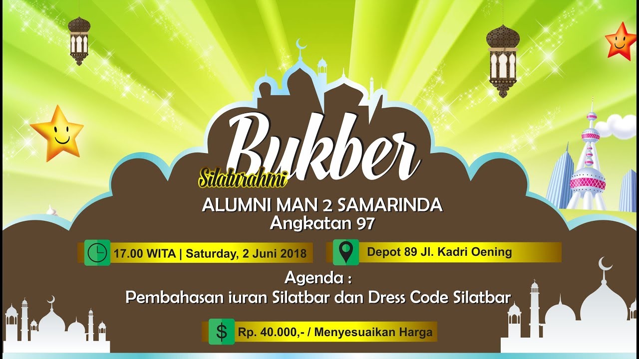 Detail Desain Poster Bukber Nomer 22