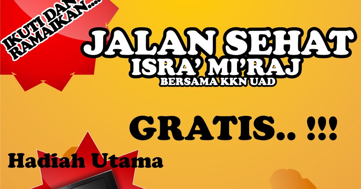 Detail Desain Poster Jalan Sehat Nomer 44