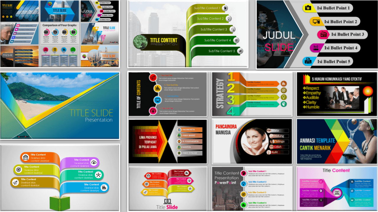 Detail Desain Ppt Kreatif Nomer 28