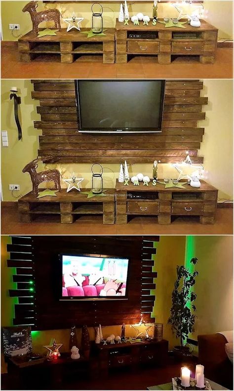 Detail Desain Rak Tv Dari Kayu Palet Nomer 31