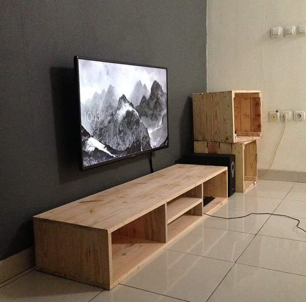 Detail Desain Rak Tv Dari Kayu Palet Nomer 44