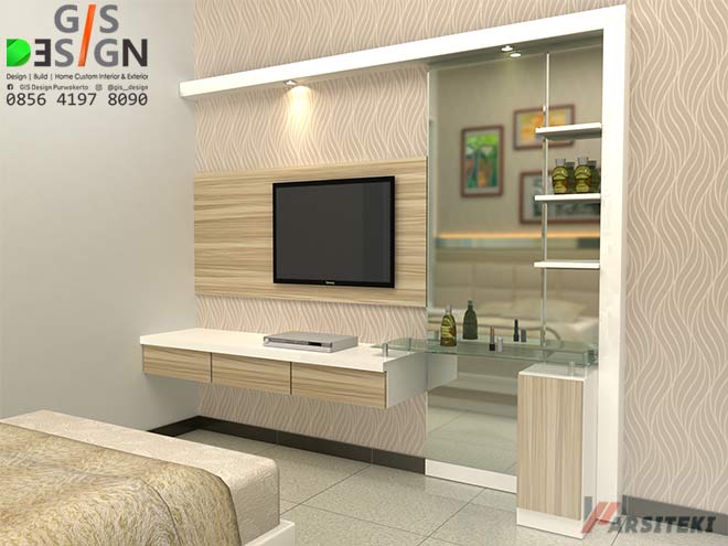 Detail Desain Rak Tv Kamar Tidur Nomer 11