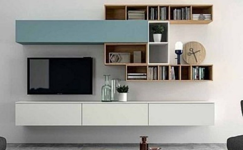 Detail Desain Rak Tv Kamar Tidur Nomer 16