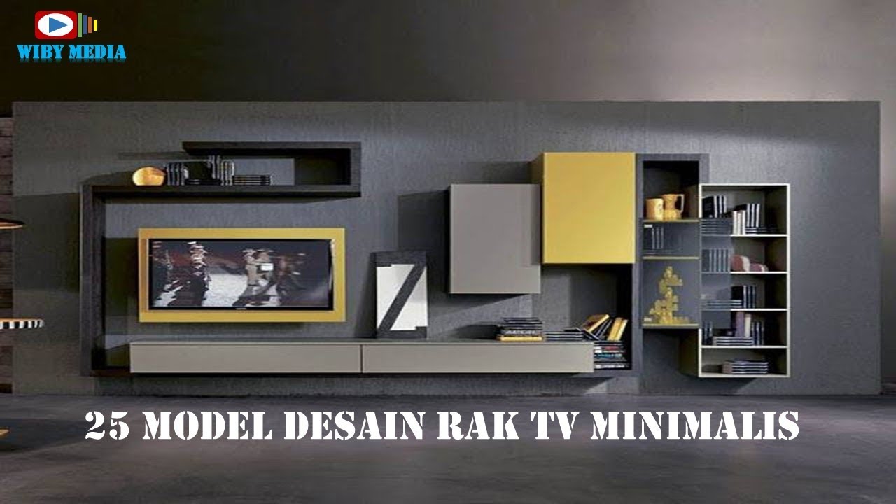 Detail Desain Rak Tv Minimalis Nomer 25