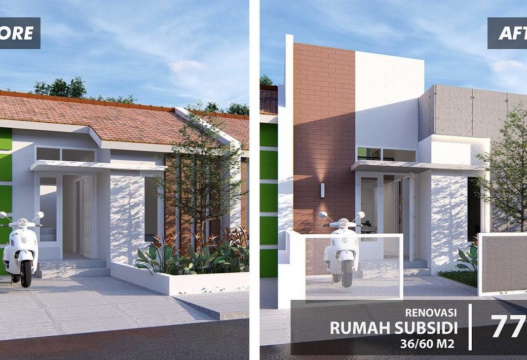 Detail Desain Renovasi Rumah Subsidi Nomer 23