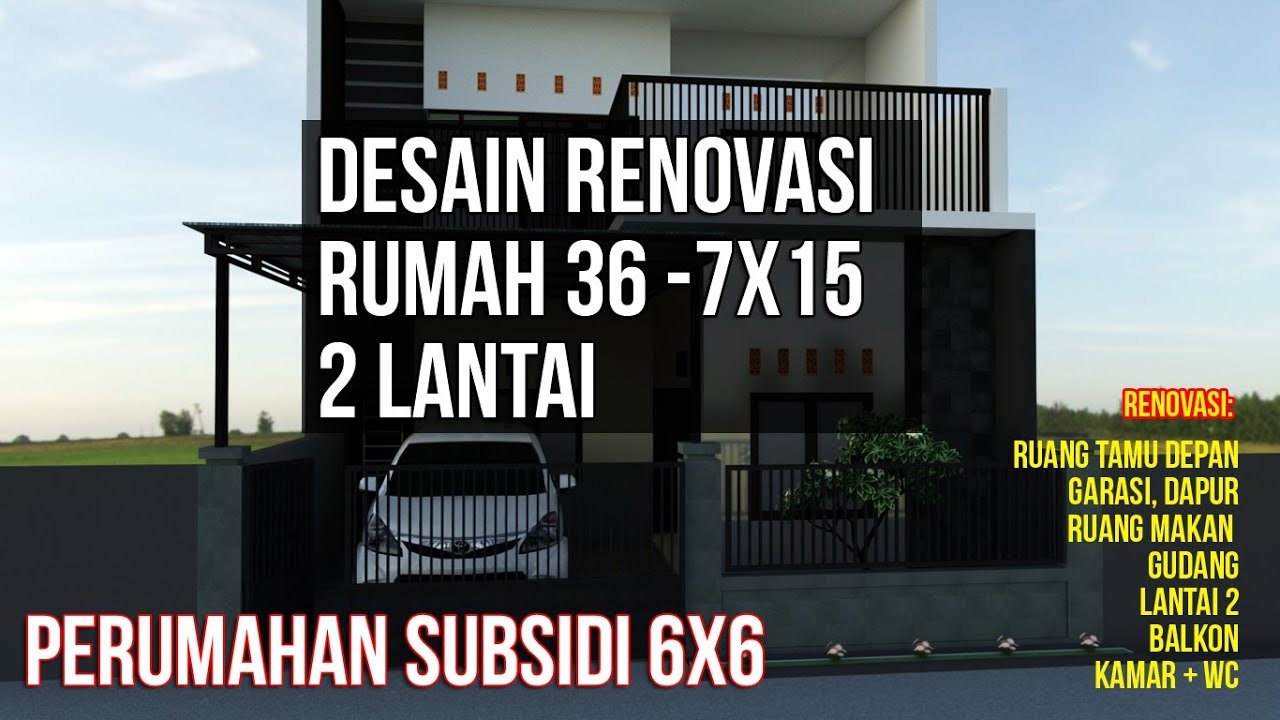 Detail Desain Renovasi Rumah Subsidi Nomer 39