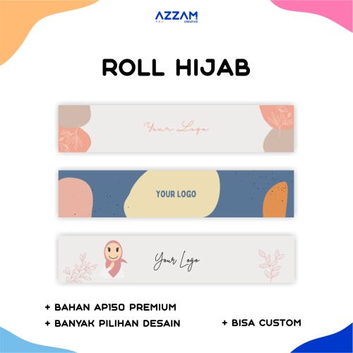 Detail Desain Roll Hijab Nomer 19