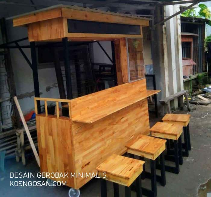 Detail Desain Rombong Minimalis Nomer 14