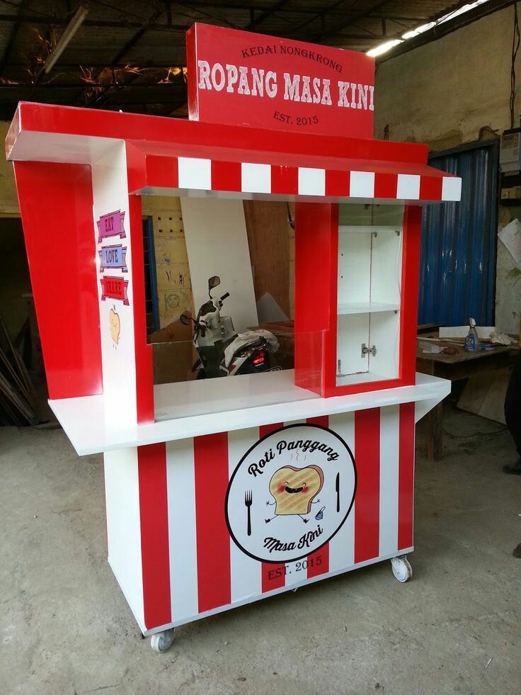 Detail Desain Rombong Minimalis Nomer 23