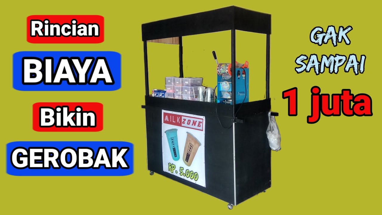 Detail Desain Rombong Minimalis Nomer 44