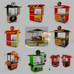 Detail Desain Rombong Unik Nomer 24