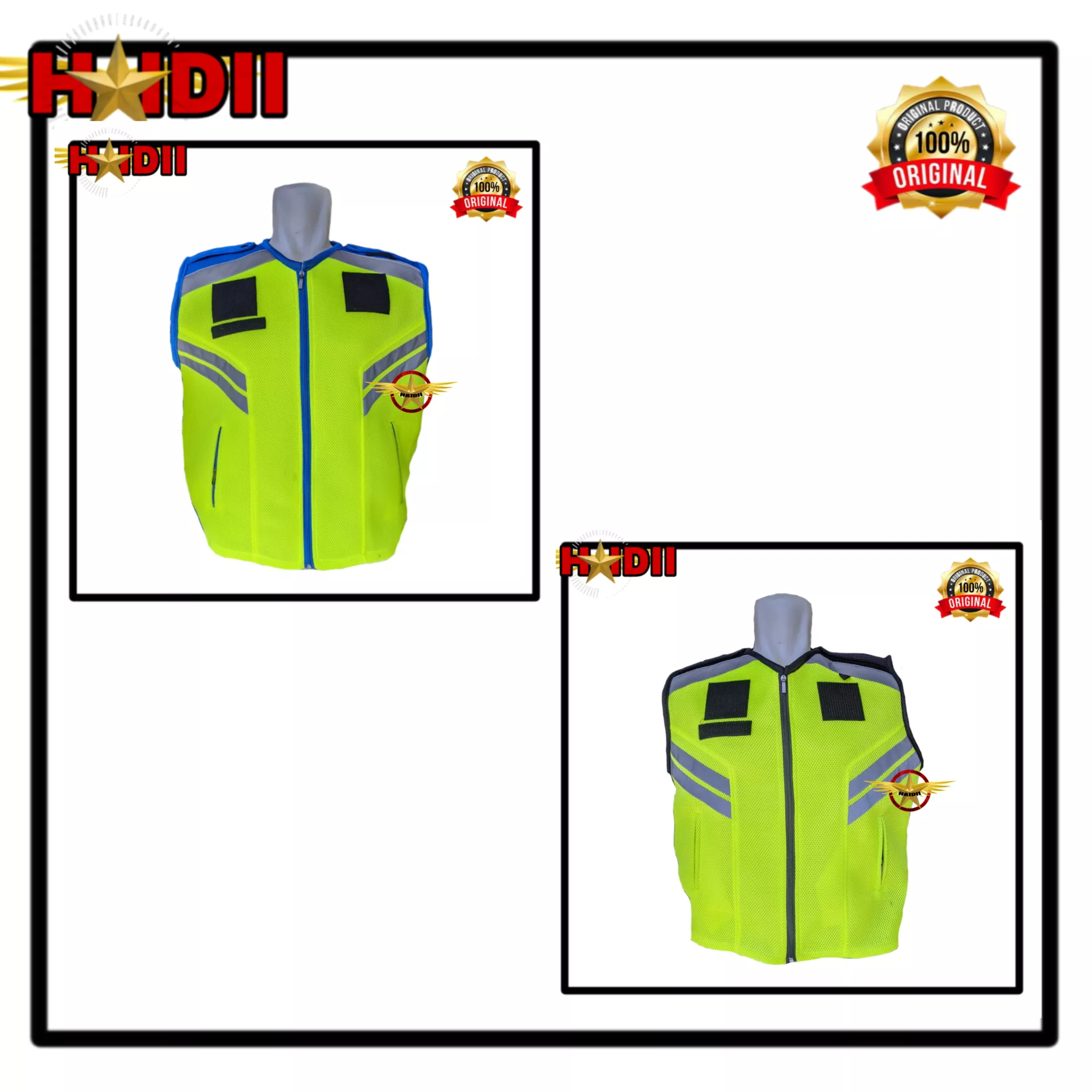 Detail Desain Rompi Polos Nomer 55