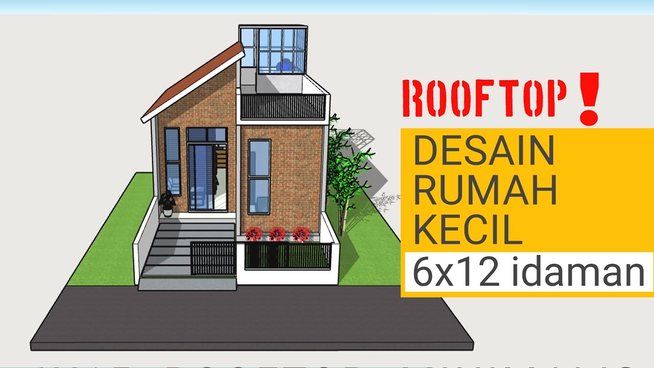 Detail Desain Rooftop Rumah Kecil Nomer 14