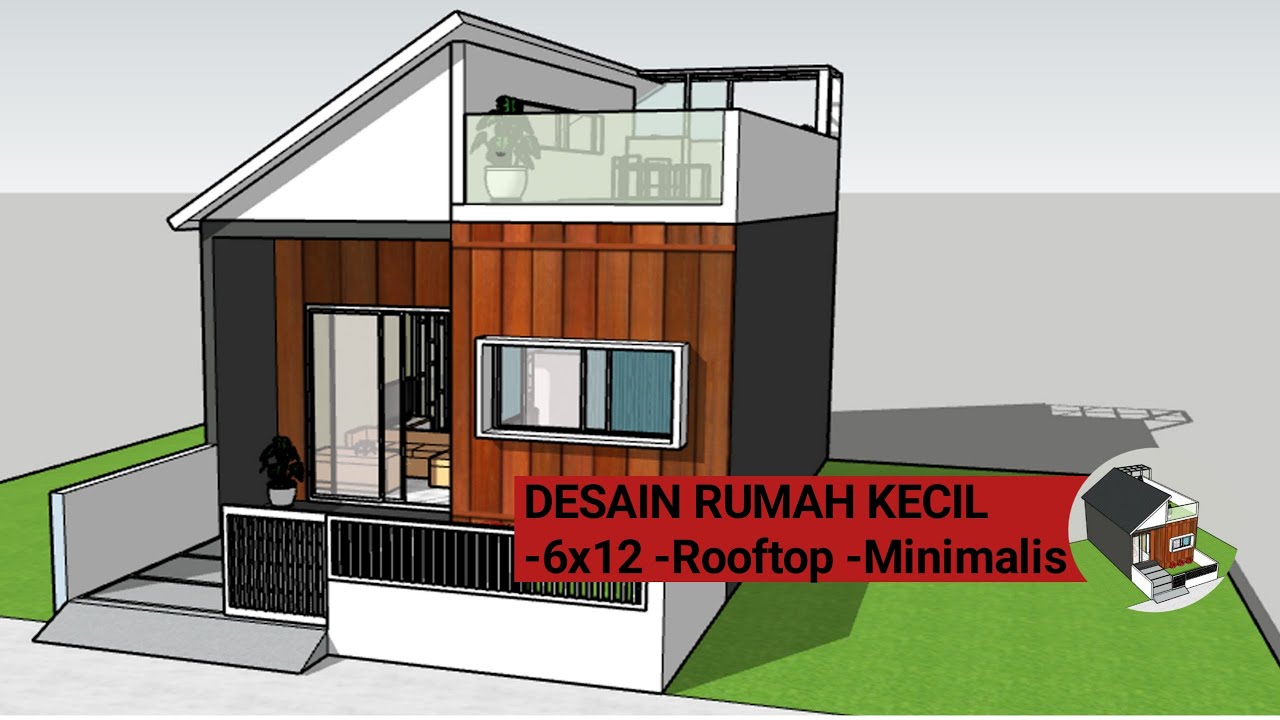 Detail Desain Rooftop Rumah Minimalis Nomer 5