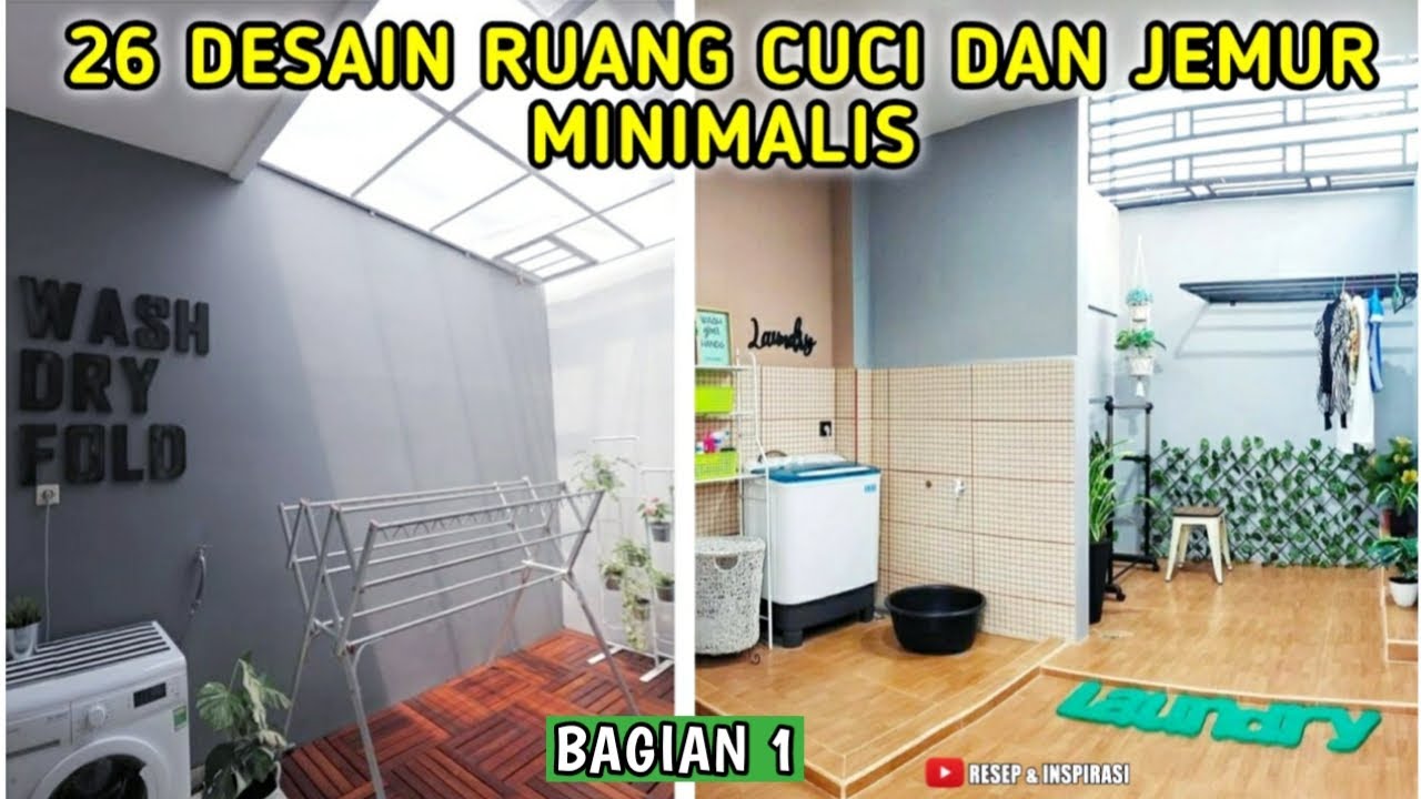 Detail Desain Ruang Cuci Dan Jemur Minimalis Nomer 30