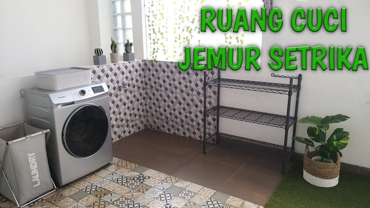 Detail Desain Ruang Cuci Jemur Minimalis Nomer 17