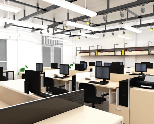 Detail Desain Ruang Kerja Kantor Minimalis Nomer 41