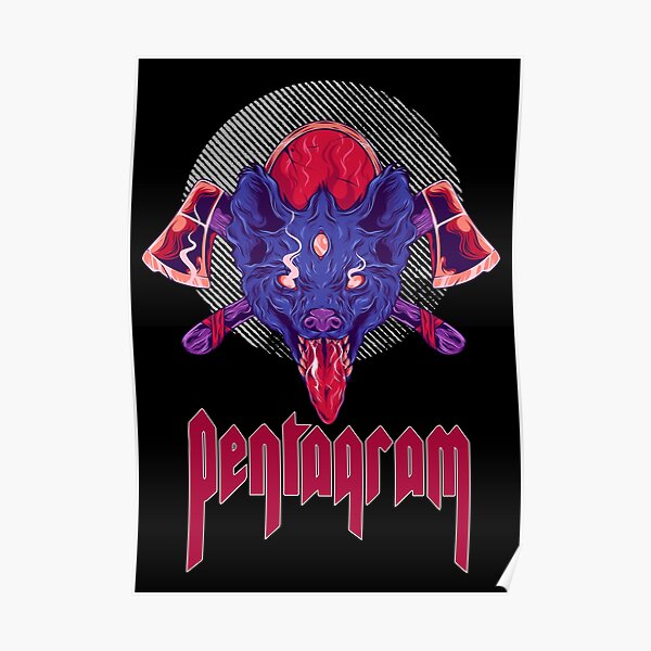 Detail Pentagram Band Poster Nomer 5