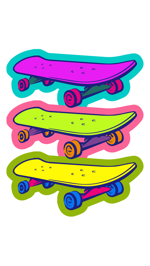 Detail Skateboard 80er Nomer 15