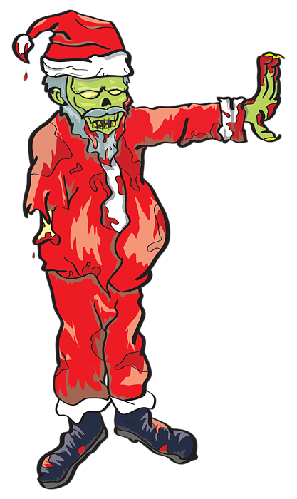 Detail Zombie Santa Nomer 3