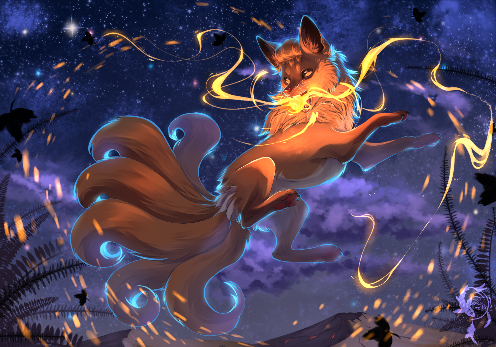 Detail Kitsune Wallpaper Nomer 10